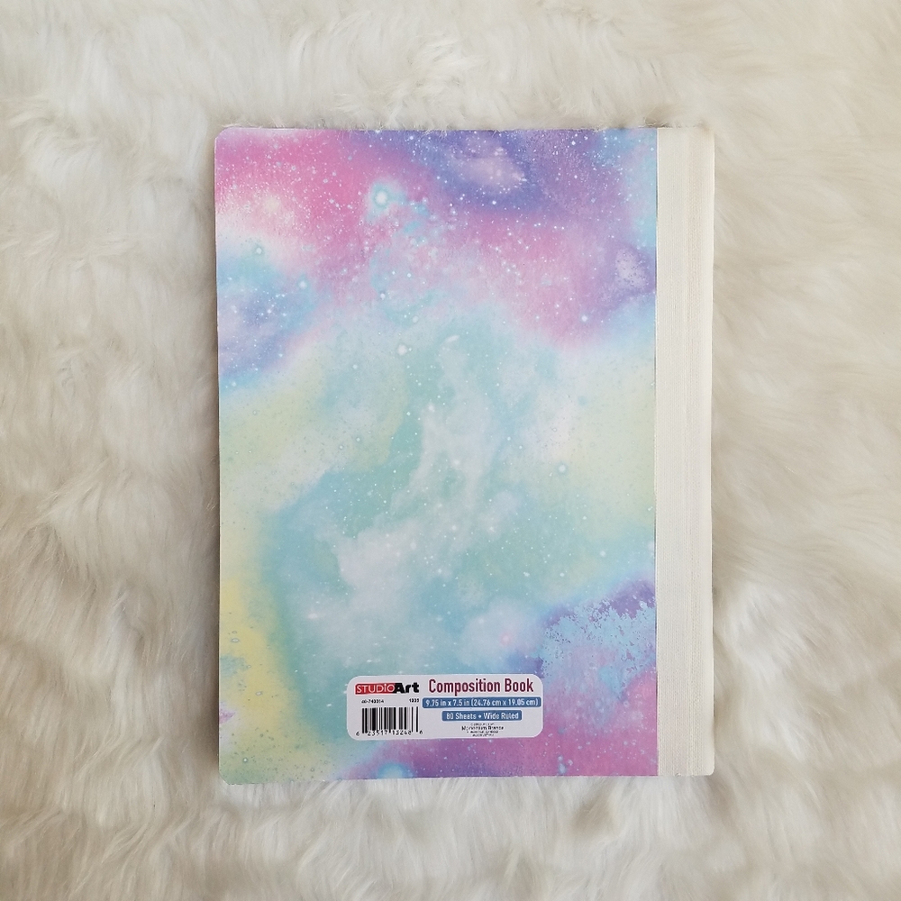 Mystical Mermaid Composition Book Wide Ruled - Picture 11 of 12